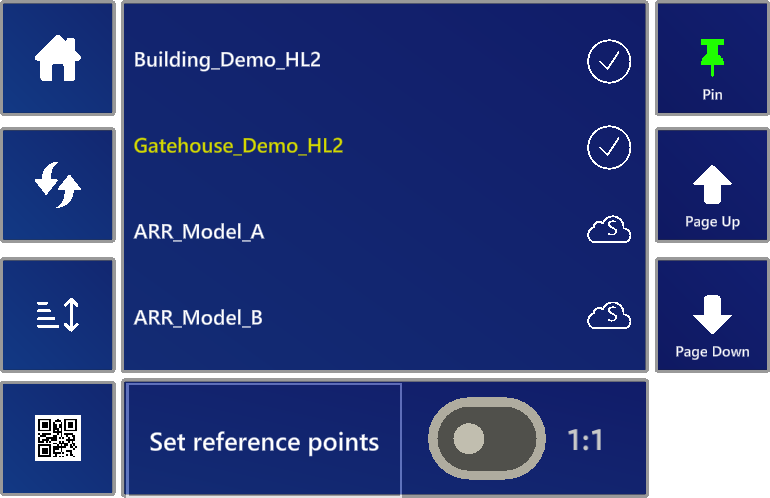 Placement options page
